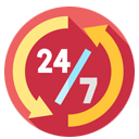 <p style="text-align: center;"><strong>Hỗ Trợ 24/7</strong></p>