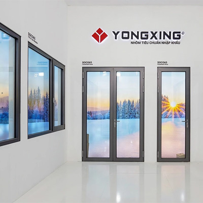 <p style="text-align: center;"><strong>Cửa nhôm yongxing</strong></p>